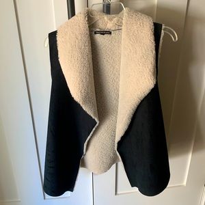 Faux Suede Vest
